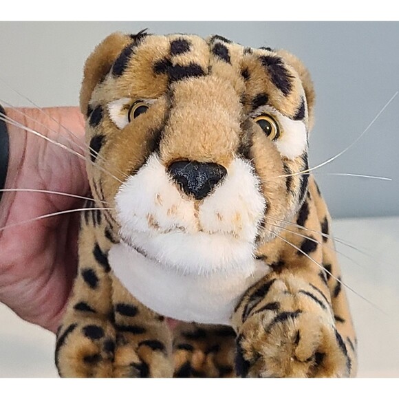 Jungle Joe Safari Friends Charo The Cheetah With Sound Stuffed Animal Plush 14" - Picture 2 of 11
